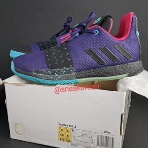 Adidas Harden Vol.3 "Drew League", mint condition, with original box, RARE